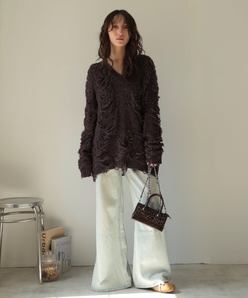 Ulysses(ユリシス)の「チェーンショルダーミニバッグ(ショルダーバッグ・レディース・ブラウン/レオパード・F)」の3枚目の写真