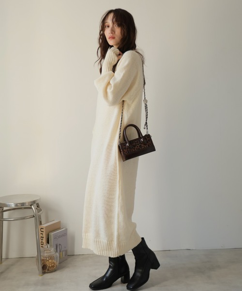 Ulysses(ユリシス)の「チェーンショルダーミニバッグ(ショルダーバッグ・レディース・ブラウン/レオパード・F)」の4枚目の写真