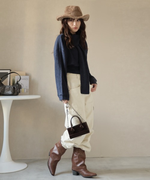 Ulysses(ユリシス)の「チェーンショルダーミニバッグ(ショルダーバッグ・レディース・ブラウン/レオパード・F)」の16枚目の写真