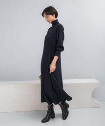 URBAN RESEARCH ROSSO WOMEN | 『WEB限定』タートルネックデザインスリーブワンピース(ワンピース)