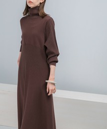 定価4万円程度★ROSSO★アーバンリサーチ　ロッソ★大人上品　ショールカラーダウンコート★カーキブラウン★フリーサイズ URBAN RESEARCH ROSSO（ひざ丈ワンピース）のフリマアイテム一覧