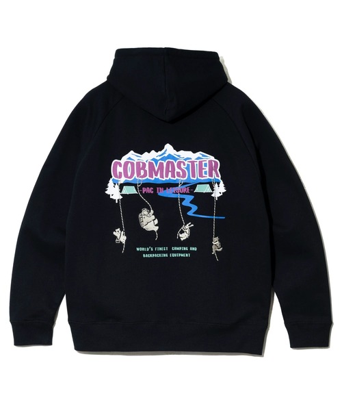 COBMASTER(コブマスター)の「COBMASTER/コブマスター 裏毛ハーフジップ プルPK(クライマーファミリー)(パーカー・メンズ・ダークグリーン/ブラック/オートミール・MEDIUM/X-LARGE/LARGE)」の22枚目の写真