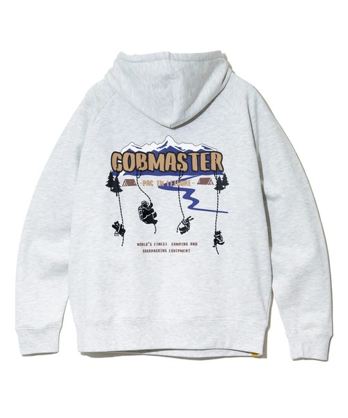COBMASTER(コブマスター)の「COBMASTER/コブマスター 裏毛ハーフジップ プルPK(クライマーファミリー)(パーカー・メンズ・ダークグリーン/ブラック/オートミール・MEDIUM/X-LARGE/LARGE)」の8枚目の写真