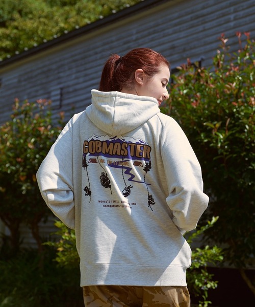 COBMASTER(コブマスター)の「COBMASTER/コブマスター 裏毛ハーフジップ プルPK(クライマーファミリー)(パーカー・メンズ・ダークグリーン/ブラック/オートミール・MEDIUM/X-LARGE/LARGE)」の11枚目の写真