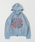 WOKE EDGE�i�E�H�[�N�G�b�W�j�́uWOKE EDGE / �E�H�[�N�G�b�W Washed Thermal Zip Hoodie�i�p�[�J�[�j�v�b�R�o���g�u���[