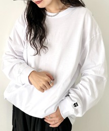 NEWTRAL PRODUCTS（ニュートラルプロダクツ）の「NEWTRAL(ニュートラル)/210 5.6oz Standard Emblem LS T/サイズ展開多数 コットン 無地 ロンT Tシャツ 長袖 カットソー（Tシャツ/カットソー）」