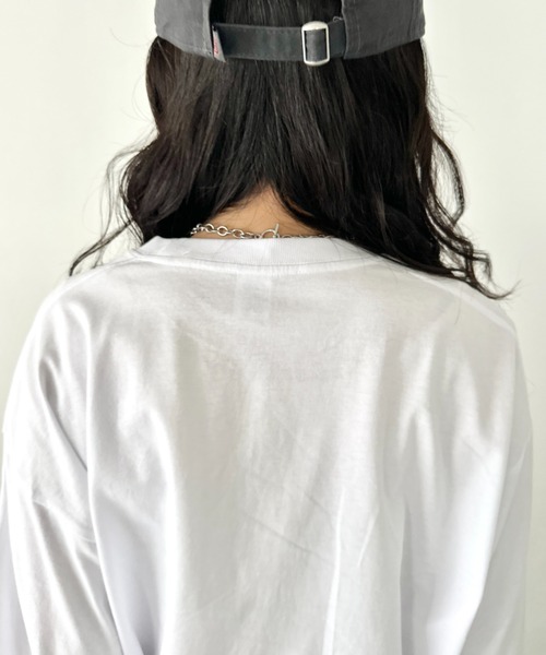 NEWTRAL PRODUCTS(ニュートラルプロダクツ)の「NEWTRAL(ニュートラル)/210 5.6oz Standard Emblem LS T/サイズ展開多数 コットン 無地 ロンT Tシャツ 長袖 カットソー(Tシャツ/カットソー・レディース・グレー/ダークグリーン/アッシュグレー/ブラック/サンドベージュ/ネイビー/ホワイト・S/M/L/XL/XXL)」の14枚目の写真