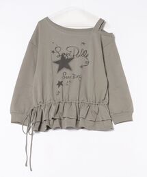 dispark（ディスパーク）の「DISPARK/【25年秋冬新作】ワンショルダースタープルオーバー（スウェット・レディース）」