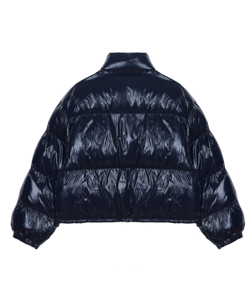 NICK&NICOLE(ニックアンドニコール)の「SHINE CROP PUFFER PADDING_NAVY(ダウンジャケット/コート・レディース・その他・FREE)」の5枚目の写真