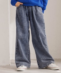 coca（coca） | キッズ　デニムワイドパンツ(デニムパンツ)