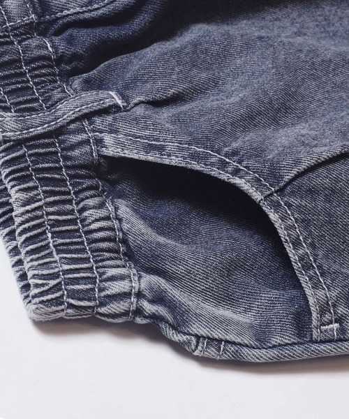 coca（coca）（コカ）の「キッズ　デニムワイドパンツ（デニムパンツ・キッズ・ブルー・120/130/140/150）」の10枚目の写真