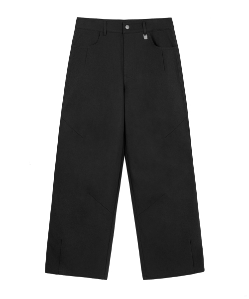 ROCKCAKE（ロックケーキ）の「アイレット R ポケット カーブ パンツ - ブラック（その他パンツ・レディース・その他・SMALL/MEDIUM）」の2枚目の写真