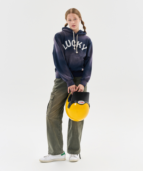 AECA(エイカ)の「VINTAGE WASHING CARGO WIDE PANTS-GREEN(その他パンツ・レディース・その他・LARGE/SMALL/MEDIUM)」の4枚目の写真