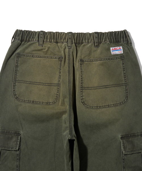 AECA(エイカ)の「VINTAGE WASHING CARGO WIDE PANTS-GREEN(その他パンツ・レディース・その他・LARGE/SMALL/MEDIUM)」の14枚目の写真