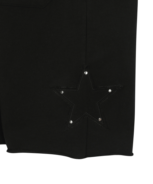 GILAARCHIVE(ギラアーカイブ)の「STAR PATCH BERMUDA SWEAT SHORTS_BK(その他パンツ・レディース・その他・FREE)」の8枚目の写真