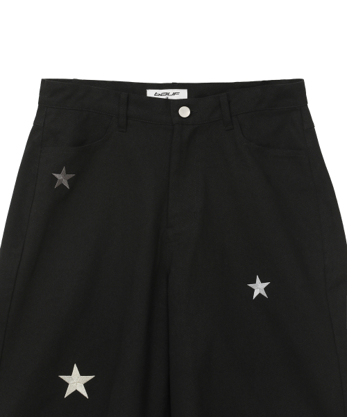 BAUF（バウフ）の「スタースymbolバミューダパンツ[ブラック]（その他パンツ・レディース・その他・MEDIUM）」の3枚目の写真