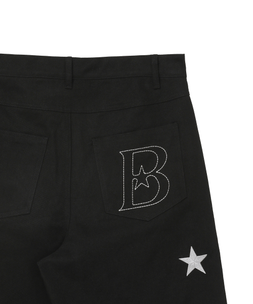 BAUF（バウフ）の「スタースymbolバミューダパンツ[ブラック]（その他パンツ・レディース・その他・MEDIUM）」の6枚目の写真