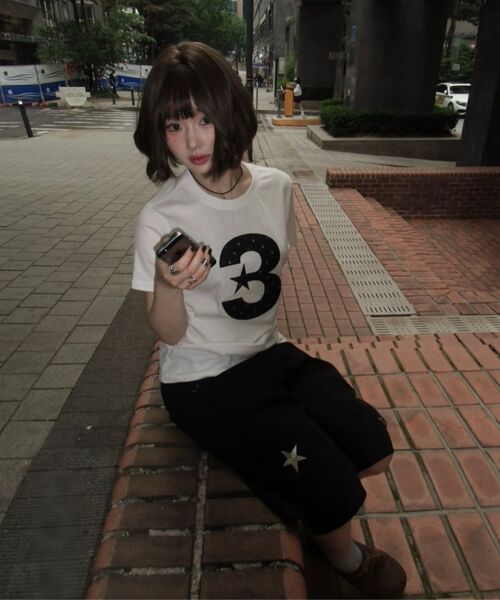 BAUF（バウフ）の「スタースymbolバミューダパンツ[ブラック]（その他パンツ・レディース・その他・MEDIUM）」の9枚目の写真