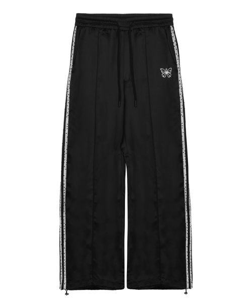 NICK&NICOLE(ニックアンドニコール)の「DOT DOUBLE LINE SATIN PANTS_BLACK(スウェットパンツ・レディース・その他・FREE)」の5枚目の写真