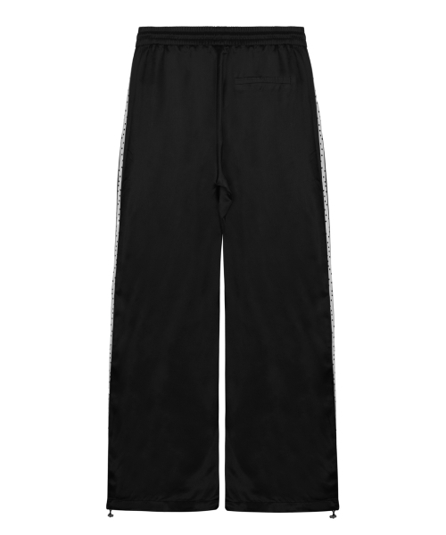 NICK&NICOLE(ニックアンドニコール)の「DOT DOUBLE LINE SATIN PANTS_BLACK(スウェットパンツ・レディース・その他・FREE)」の6枚目の写真