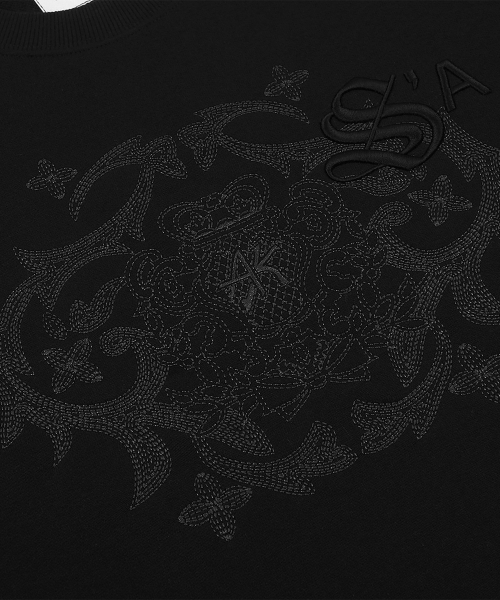 SLOWACID（スローアシッド）の「アンデレキム x スロウエシッド グラフィック刺繍スウェットシャツ [ブラック]（スウェット・レディース・その他・SMALL/LARGE/MEDIUM）」の2枚目の写真