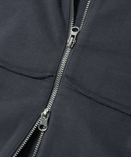 YOUHEE（ユヒ）の「RIBBON DETAIL HOOD ZIP-UP CHARCOAL（パーカー・レディース・その他・FREE）」の8枚目の写真