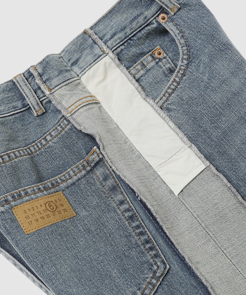 パンツ MM6 Maison Margiela PANTALONE 5 TASCHE PANTALONE 5 TASCHE（デニムパンツ）｜MM6 Maison Margiela（ｴﾑｴﾑｼｯｸｽ