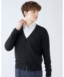 SUIT SELECT（スーツセレクト）の「【RBC】【秋冬】ウール100%ニットカーディガン/ZEGNA BARUFFA/マシンウォッシャブル（ニット/セーター・メンズ）」