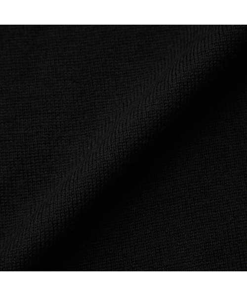SUIT SELECT(スーツセレクト)の「【おうちで洗える】【RBC】【秋冬】ウール100%ニットカーディガン/ZEGNA BARUFFA(ニット/セーター・メンズ・レッド/ブラック・MEDIUM/LARGE)」の4枚目の写真