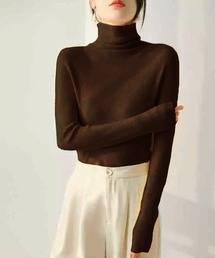 VIBGYOR | 【EIZZ/アイズ】ハイゲージ タートルネック タイトフィット ニット(ニット/セーター)