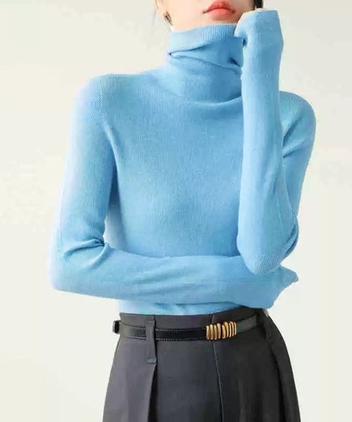 セール】【EIZZ/アイズ】ハイゲージ タートルネック タイトフィット