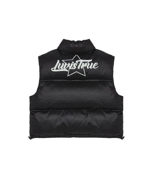 LUVISTRUE(ラヴイズトゥルー)の「AM STAR LOGO PADDING VEST(BLACK)(ダウンベスト・レディース・その他・FREE)」の7枚目の写真