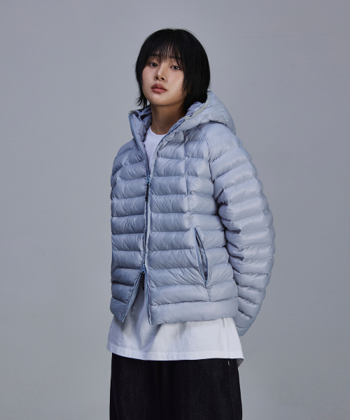 SCALLYWAG（スカリーワグ）の「Lightweight padded hooded jacket [Sky Blue]（ダウンジャケット/コート・レディース・その他・LARGE/MEDIUM）」の7枚目の写真