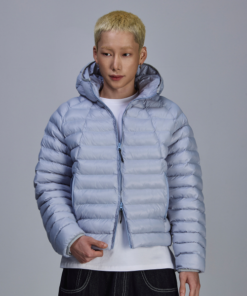 SCALLYWAG（スカリーワグ）の「Lightweight padded hooded jacket [Sky Blue]（ダウンジャケット/コート・レディース・その他・LARGE/MEDIUM）」の9枚目の写真