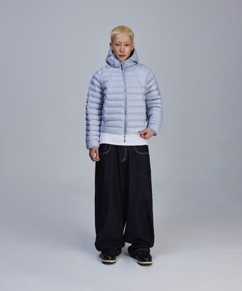 SCALLYWAG（スカリーワグ）の「Lightweight padded hooded jacket [Sky Blue]（ダウンジャケット/コート・レディース・その他・LARGE/MEDIUM）」の10枚目の写真
