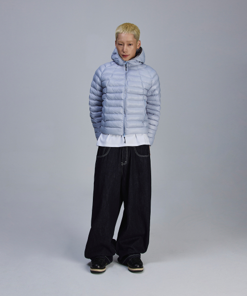 SCALLYWAG（スカリーワグ）の「Lightweight padded hooded jacket [Sky Blue]（ダウンジャケット/コート・レディース・その他・LARGE/MEDIUM）」の11枚目の写真