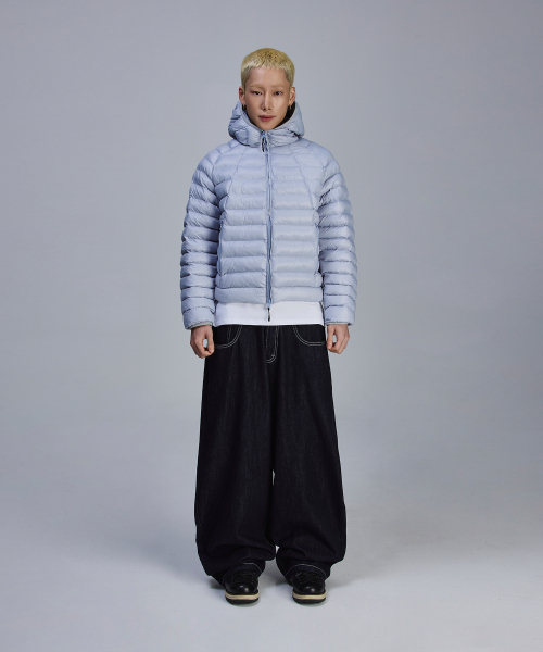 SCALLYWAG（スカリーワグ）の「Lightweight padded hooded jacket [Sky Blue]（ダウンジャケット/コート・レディース・その他・LARGE/MEDIUM）」の12枚目の写真