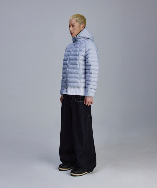 SCALLYWAG（スカリーワグ）の「Lightweight padded hooded jacket [Sky Blue]（ダウンジャケット/コート・レディース・その他・LARGE/MEDIUM）」の14枚目の写真