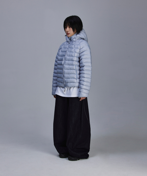 SCALLYWAG（スカリーワグ）の「Lightweight padded hooded jacket [Sky Blue]（ダウンジャケット/コート・レディース・その他・LARGE/MEDIUM）」の15枚目の写真
