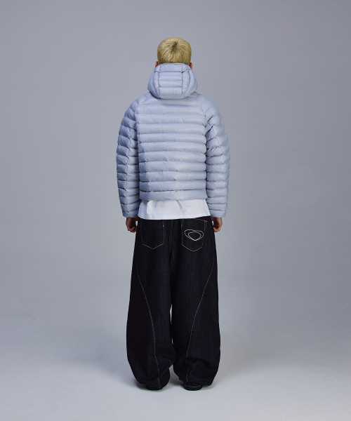 SCALLYWAG（スカリーワグ）の「Lightweight padded hooded jacket [Sky Blue]（ダウンジャケット/コート・レディース・その他・LARGE/MEDIUM）」の16枚目の写真