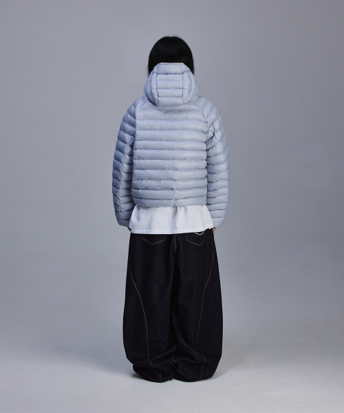 SCALLYWAG（スカリーワグ）の「Lightweight padded hooded jacket [Sky Blue]（ダウンジャケット/コート・レディース・その他・LARGE/MEDIUM）」の17枚目の写真