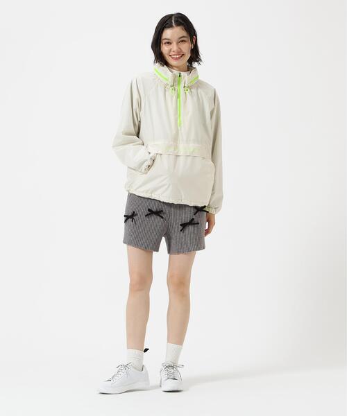 Jack Bunny!!（ジャックバニー）の「7G2PLY袋編み リボン付きニットショートパンツ（その他パンツ・レディース・グレー/ブラック・LARGE/MEDIUM/SMALL）」の18枚目の写真