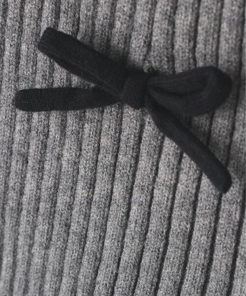 Jack Bunny!!（ジャックバニー）の「7G2PLY袋編み リボン付きニットショートパンツ（その他パンツ・レディース・グレー/ブラック・LARGE/MEDIUM/SMALL）」の10枚目の写真