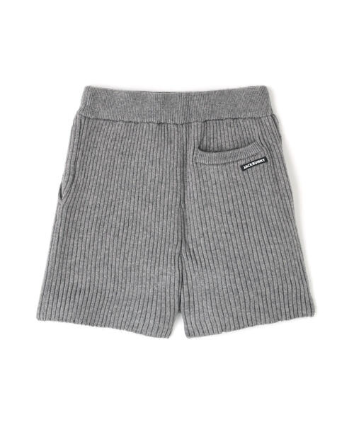 Jack Bunny!!（ジャックバニー）の「7G2PLY袋編み リボン付きニットショートパンツ（その他パンツ・レディース・グレー/ブラック・LARGE/MEDIUM/SMALL）」の11枚目の写真