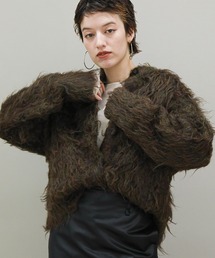 The rejoice（ザ リジョイス）の「２ｗａｙシャギーカーデ（カーディガン/ボレロ）」