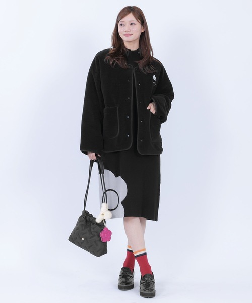 MARY QUANT(マリークワント)の「エコファー バンスクリップ(バレッタ/ヘアクリップ・レディース・ブルーグレー/アイボリー/ベージュ/ピンク・FREE)」の14枚目の写真