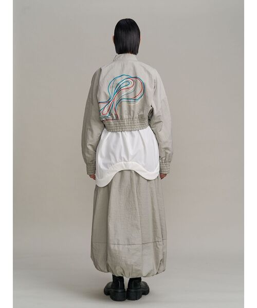 UN3D.（アンスリード）の「STRATUM LINE BZ / ストレイタムラインブルゾン（ブルゾン・レディース・ブラック/グレー・36/38）」の14枚目の写真