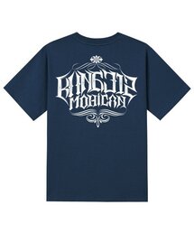 KTN0004 カンレタリング 半袖Tシャツ - ネイビー