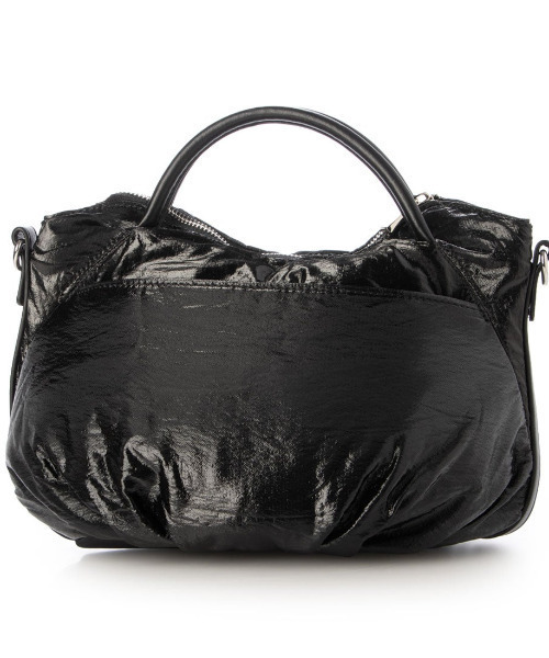 cache cache(カシュ カシュ)の「カシュカシュ cachechche / ソフトメタリック2wayミニトート(トートバッグ・レディース・ベージュ/ブロンズ/ブラック/シルバー・FREE)」の6枚目の写真