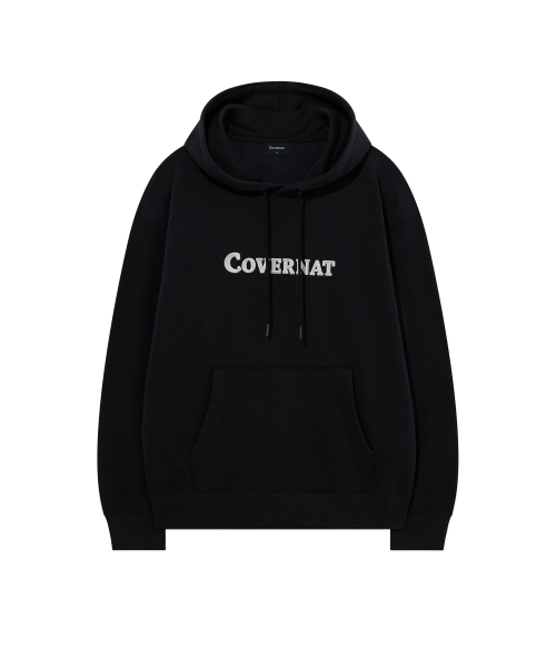 COVERNAT(カバーナット)の「センターアセンティックフードパーカー ブラック(パーカー・レディース・その他・X-SMALL/SMALL/MEDIUM/LARGE/X-LARGE/XX-LARGE)」の1枚目の写真